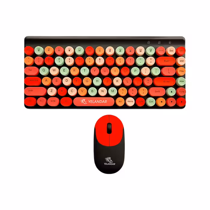 کیبورد و موس بی سیم ی لاندار مدل Q200 | کالا مکس