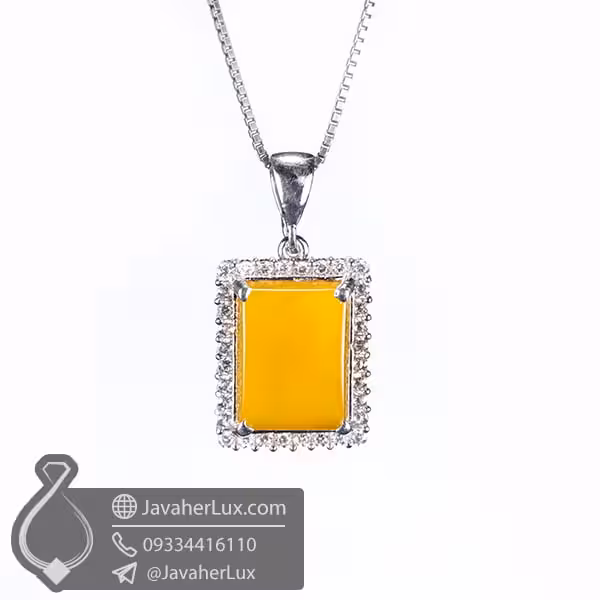 گردنبند نقره شرف الشمس _ کد : 100538