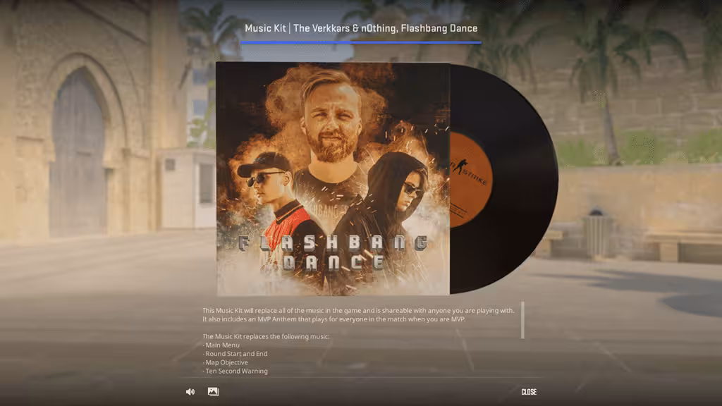 StatTrak™ Music Kit | The Verkkars & n0thing, Flashbang Dance