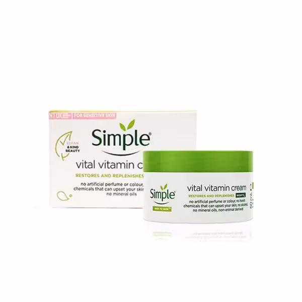 کرم شب ویتال ویتامین سیمپل Vital Vitamin
