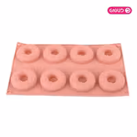 قالب سیلیکون ویژه دونات با ترافل 8 خانه