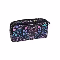 جامدادی دو زیپ اسمیگل طرح گربه سیاه