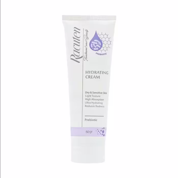کرم آبرسان پوست خشک و حساس راکوتن 50 گرم | Racuten Hydrating Cream For Dry And Sensitive Skin