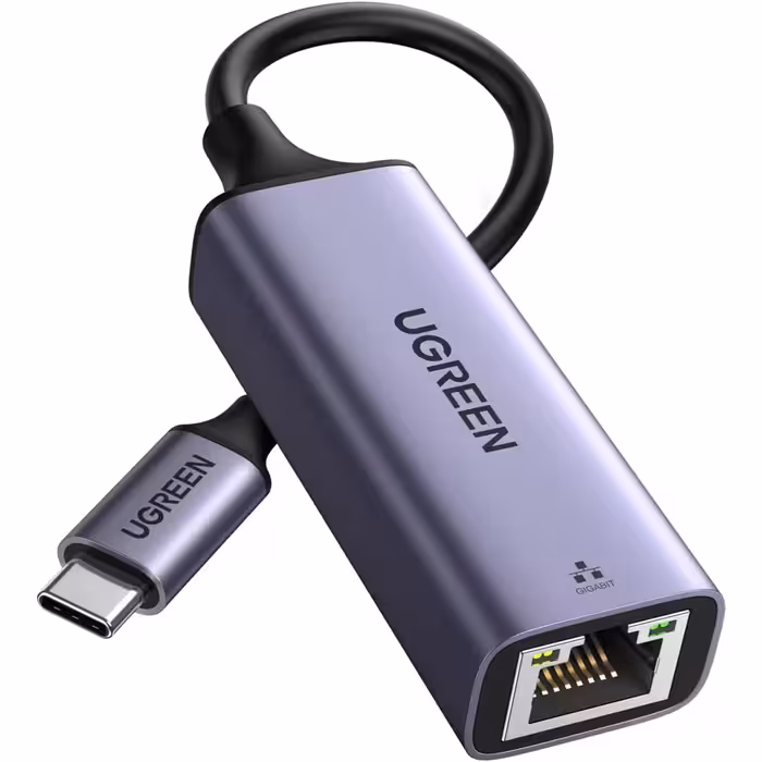 مبدل یوگرین مدل UGREEN USB-C 3.1 GEN1 To Gigabit Ethernet Adapter CM199