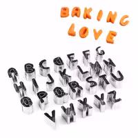 کاتر فلزی حروف انگلیسی کوچک