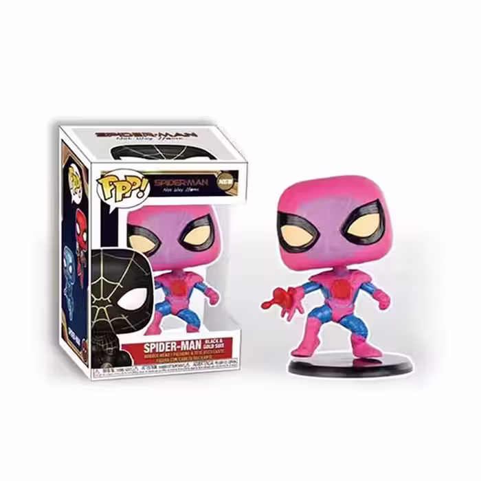 اکشن فیگور فانکو پاپ !FUNKO POP اسپایدرمن SPIDERMAN صورتی