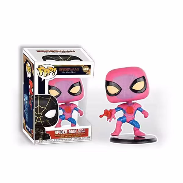 اکشن فیگور فانکو پاپ !FUNKO POP اسپایدرمن SPIDERMAN صورتی