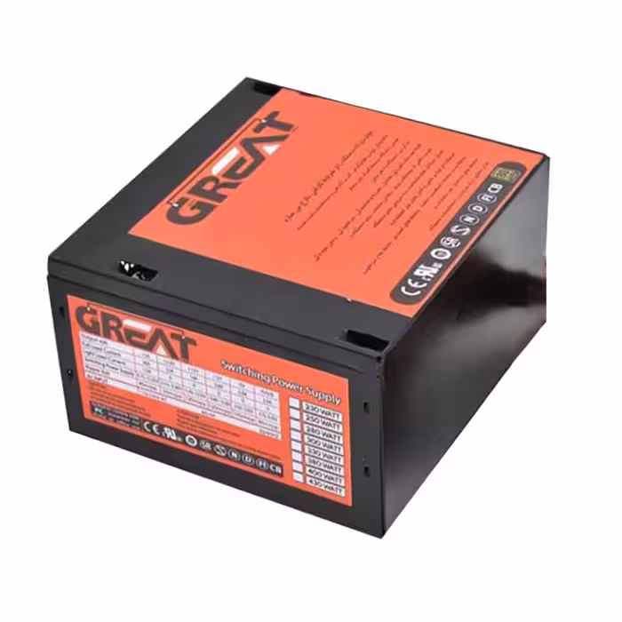 منبع تغذیه کامپیوتر گریت مدل GR230W کد506 | کالا مکس