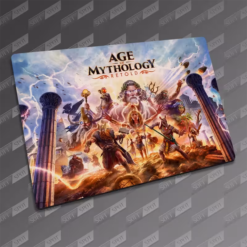 ماوس پد طرح Age of Mythology Key Art MP-111