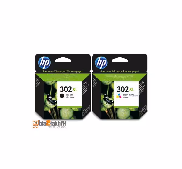 کیت کارتریج جوهرافشان 302XL اچ پی