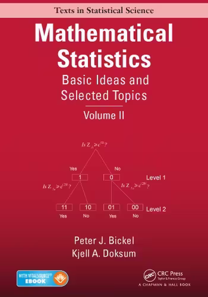 خرید و دانلود نسخه کامل کتاب Mathematical Statistics Basic Ideas and Selected Topics Volume II