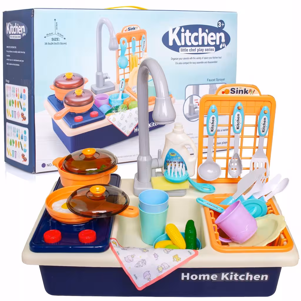 سینک ظرفشویی با لوازم