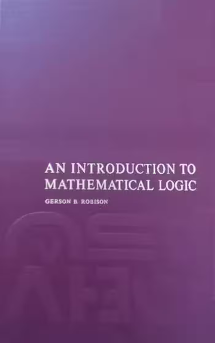 خرید و دانلود نسخه کامل کتاب An Introduction to Mathematical Logic