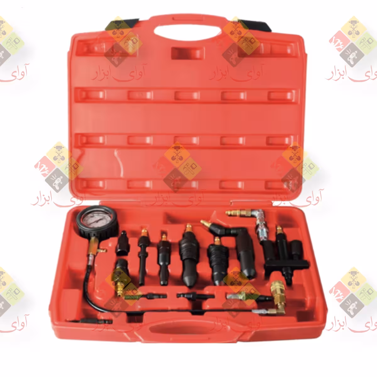 کیت 14 پارچه کمپرس سنج دیزلی 1000PSI مدل A1012