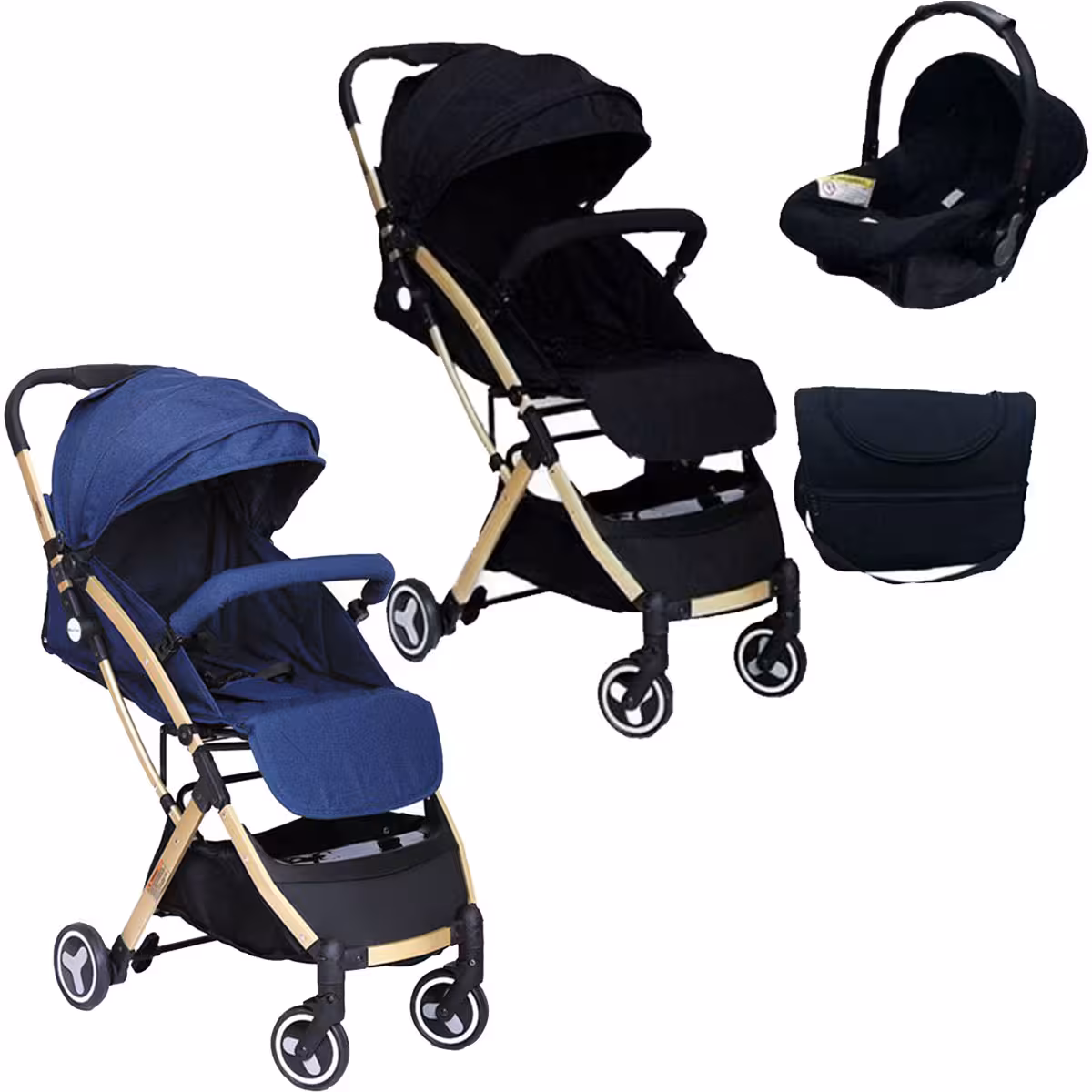 سرویس کالسکه ریچ کیدز بی بی استار کالسکه کریر همراه کوله پشتی