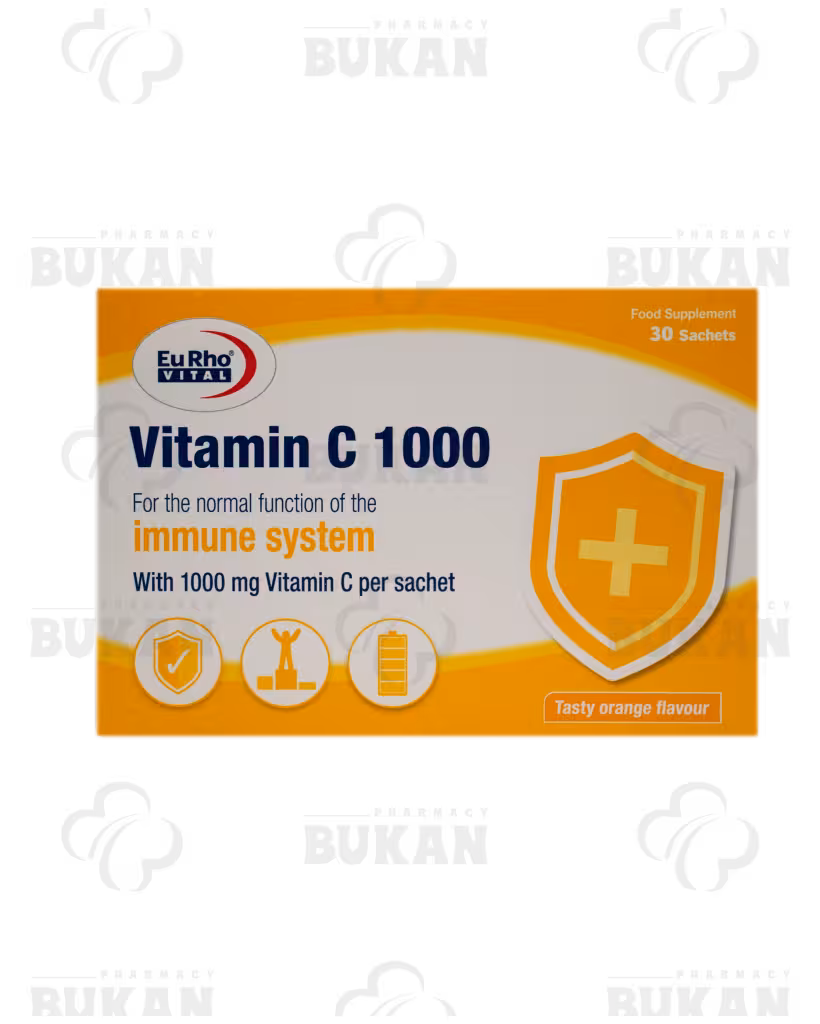 ساشه ویتامین C (250 میلی گرم) پلاس کیدز یوروویتال