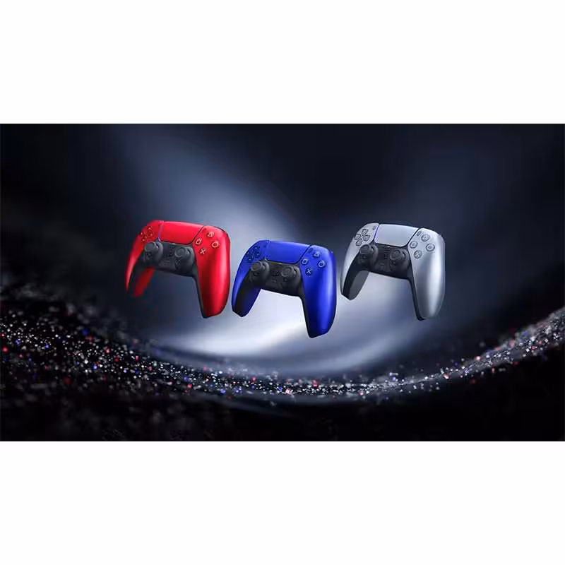 دسته PS5 آبی متالیک مدل Metallic Blue