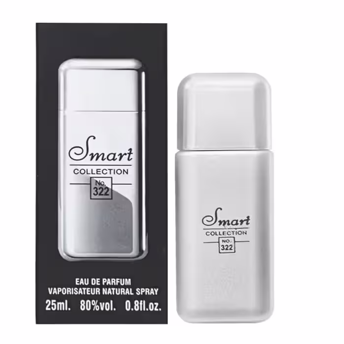 ادکلن اسمارت کالکشن Smart Collection کد 322 مشابه رایحه 212 VIP (Carolina Herrera) حجم 25ml