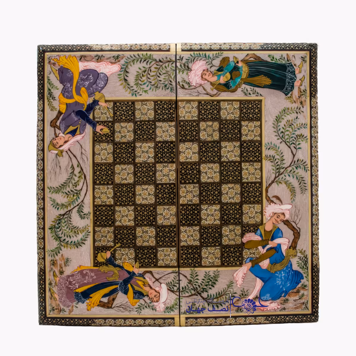 تخته نرد و شطرنج خاتم کد tkm513