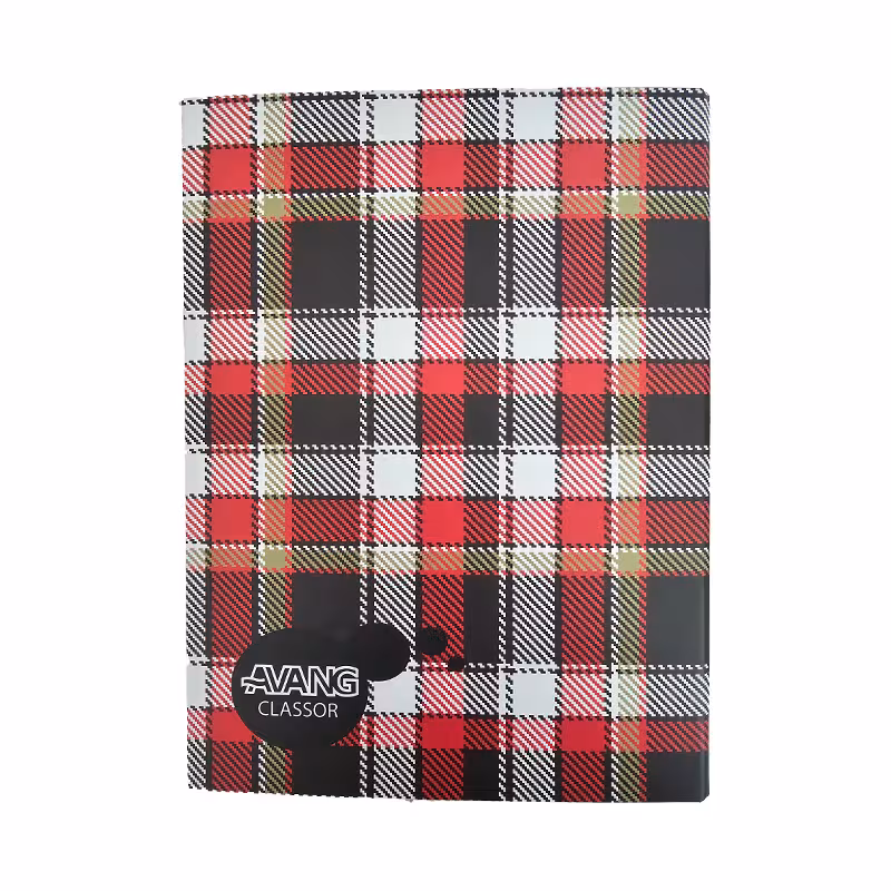 دفتر کلاسوری 100 برگ قفل پلاستیکی