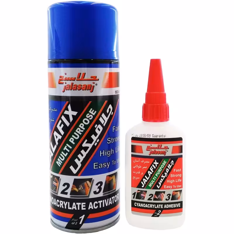 چسب 123 جلاسنج مدل JALAFIX  حجم 400 میل