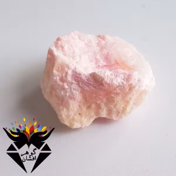 سنگ رز کوارتز صورتی راف اصل ST3077