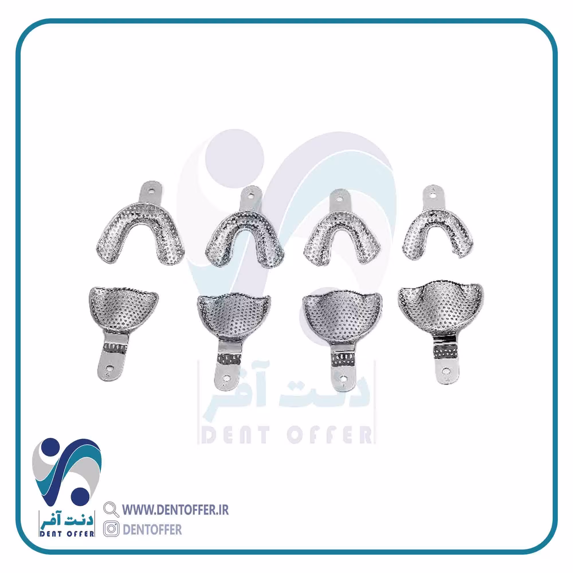 تری بی دندانی ست 8 عددی لبه دار برند جویا