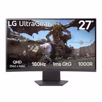 مانیتور خمیده گیمینگ ال جی مدل UltraGear 27GS60QC