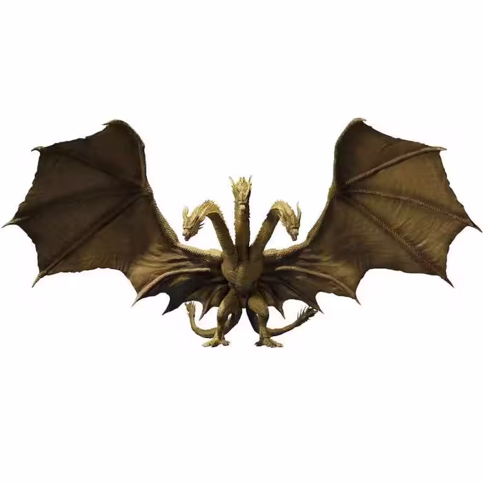 اکشن فیگور مدل دشمن گودزیلا گیدورا طرح King of The Monster King Ghidorah - کالاوما