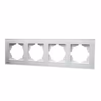 کادر آلومینیوم چهار خانه نستک سری METAL مدل FR2MT00X04