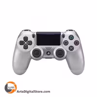 دسته بازی بی سیم PS4 Joystick High Copy Silver