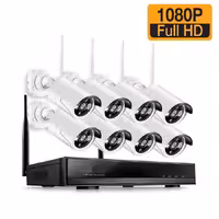 پکیج دوربین وایرلس 8 کانال 2 مگاپیکسل FullHD
