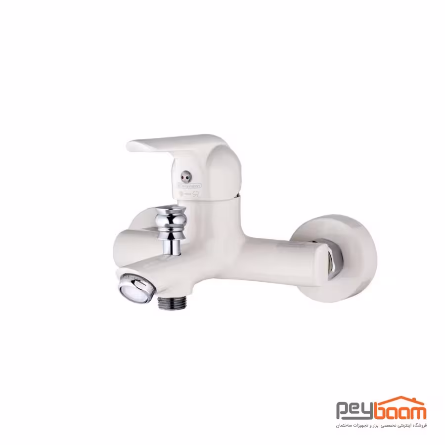 شیر حمام درخشان مدل وایت کاج