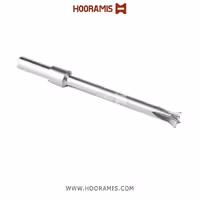 مته اختصاصی چهارپر T شکل 6*83*27*8 از جنس HSS-E جهت پولیش داخلی در پروفیلهای uPVC در ماشین  Murat