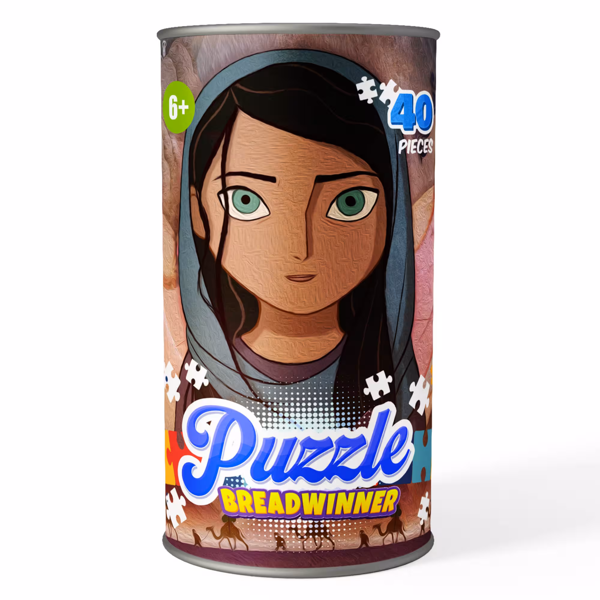 پازل 40 تکه کارتون نان آور