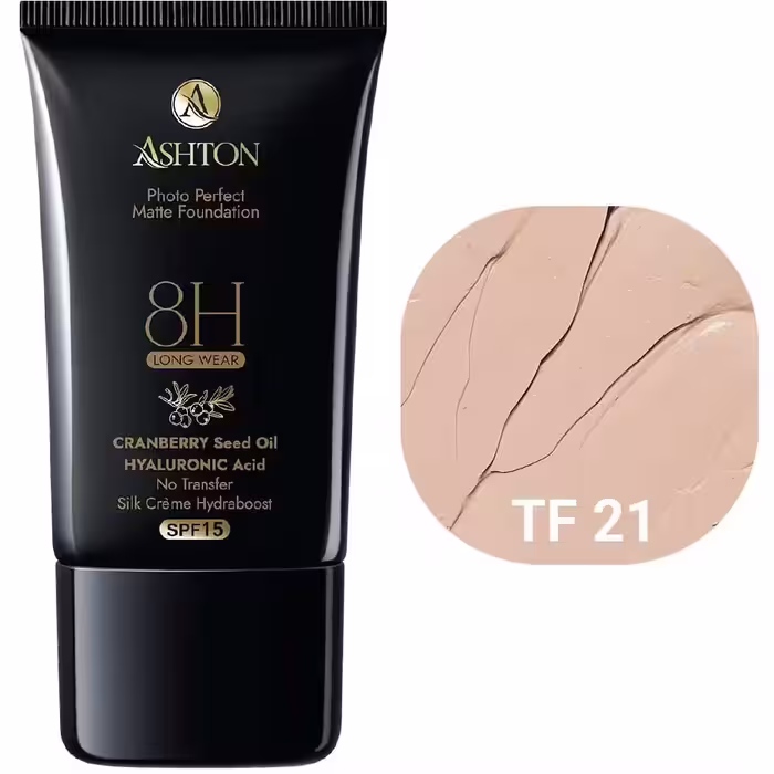 کرم پودر تیوپی اشتون SPF15 شماره 21 حجم 30 میلی لیتر
