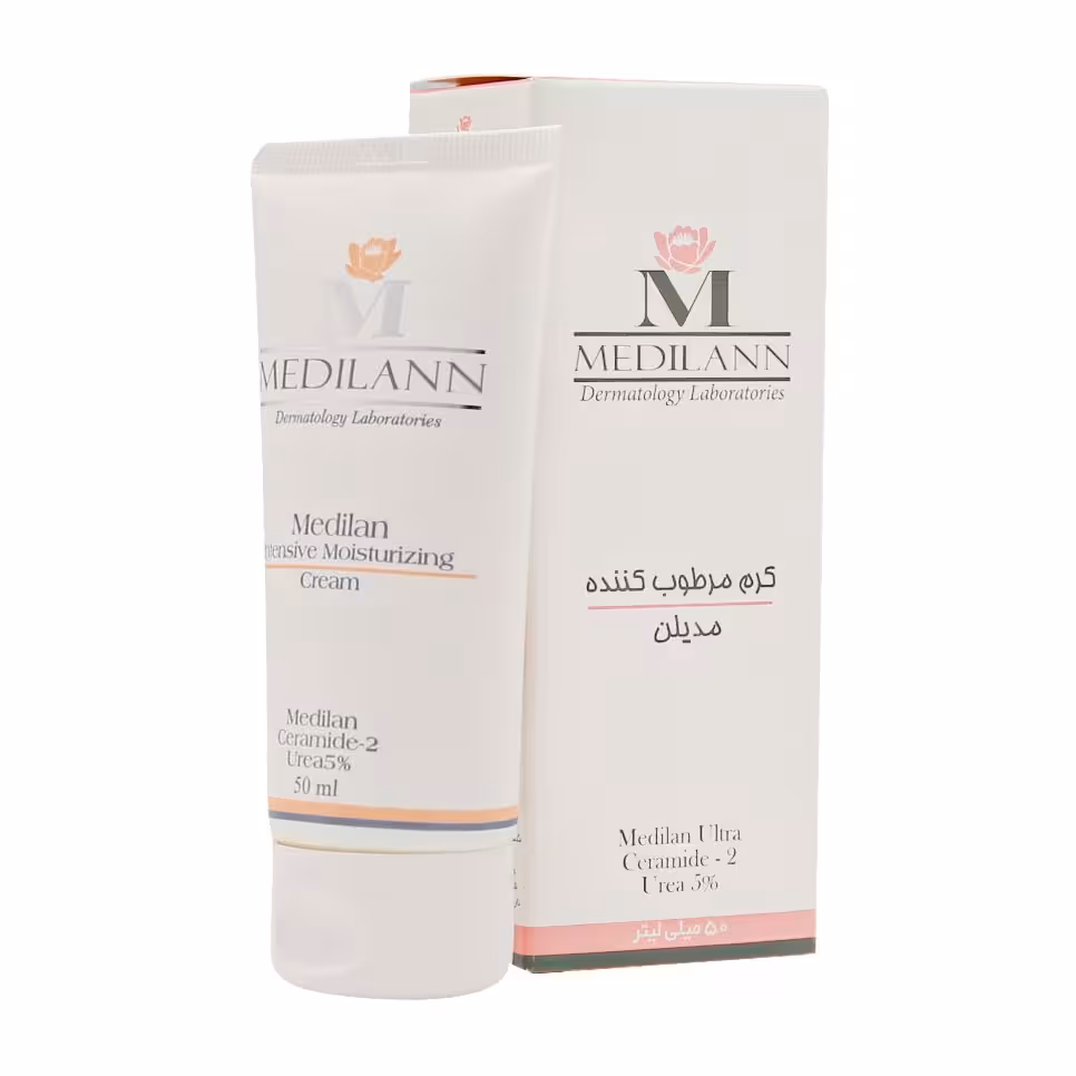 کرم مرطوب کننده مدیلن اوره  5 درصد 50 میلی  Medilan
