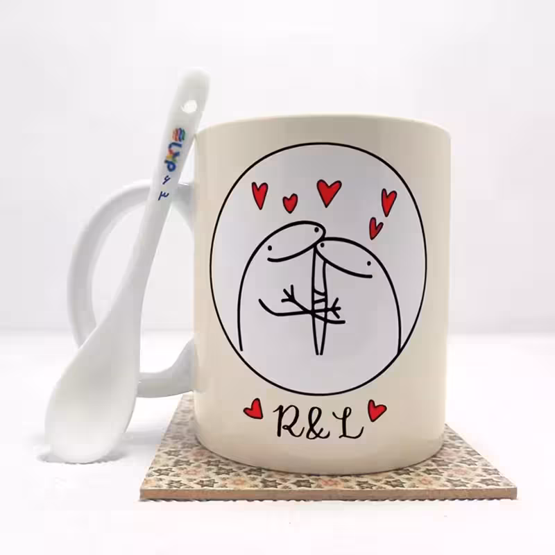 خرید ماگ-لیوان   عشق RLبدون .،زیر لیوانی  . کد 63
