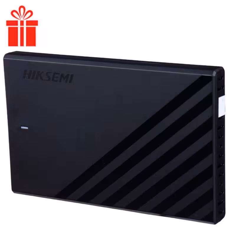هارد اکسترنال هایک سمی مدل HS-HUB-MHB201 با ظرفیت 1 ترابایت به همراه کیف هارد هدیه