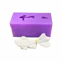 قالب سیلیکونی ماهی قرمز 8 سانت