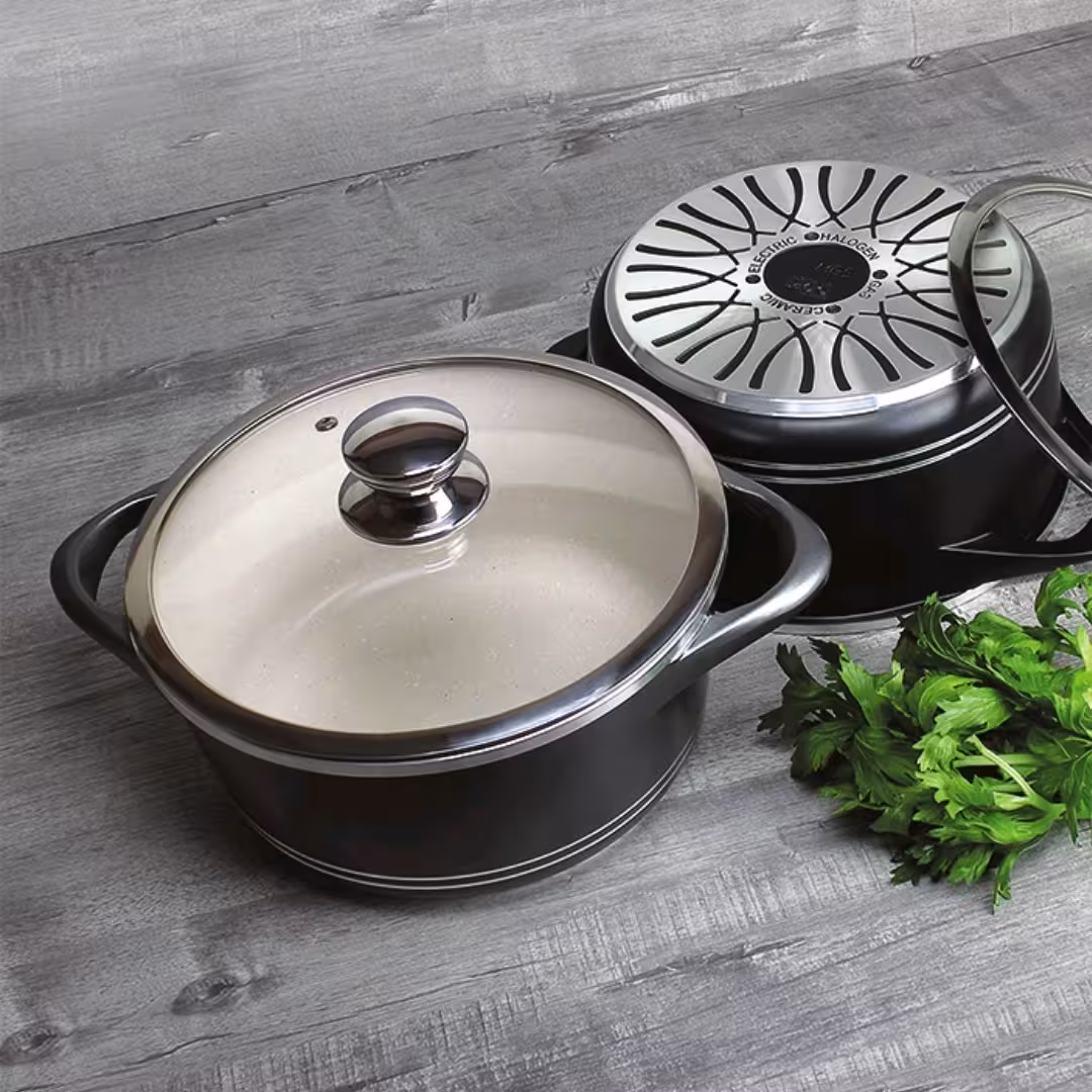 سرویس قابلمه 13 پارچه MGS ام جی اس  ITALYA-B (کد 6665) در 5 رنگ