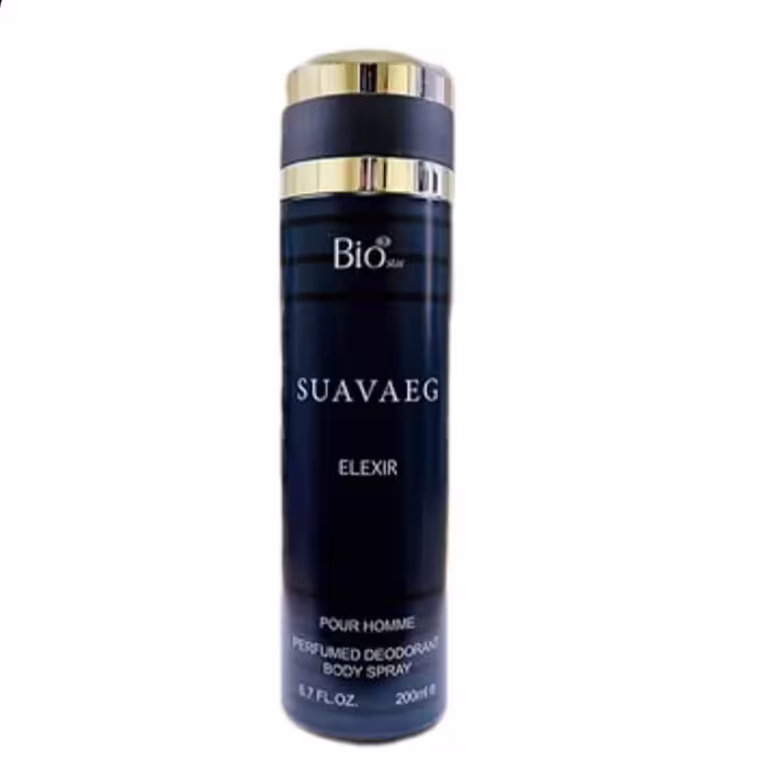 اسپری بدن مردانه بیو استار مدل 200ml Suavaeg