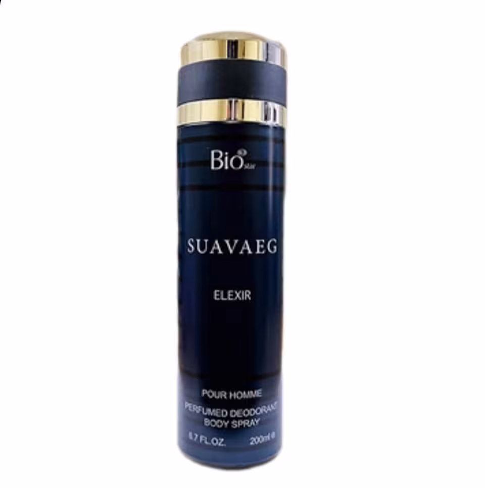 اسپری بدن مردانه بیو استار مدل 200ml Suavaeg