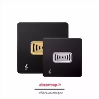 زنگ ملودی مدل کریستال مشکی آسیا الکتریک