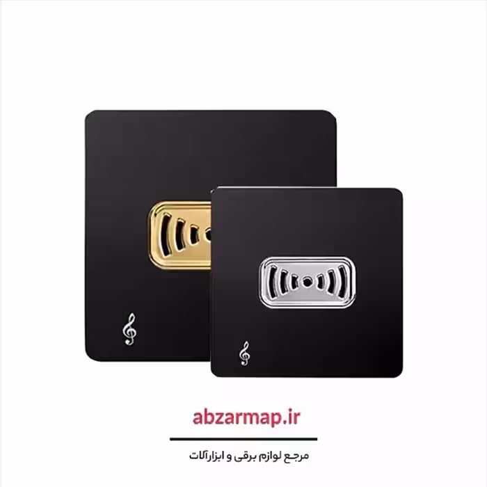 زنگ ملودی مدل کریستال مشکی آسیا الکتریک