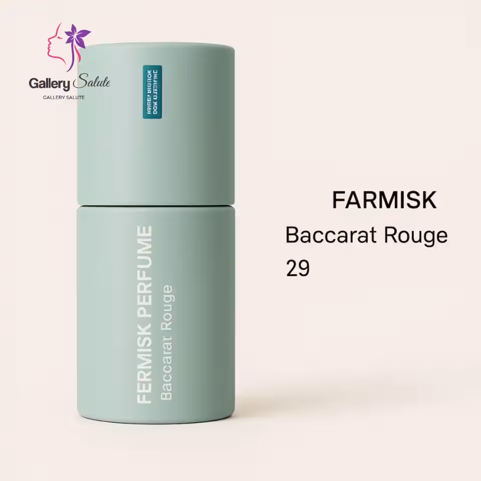 عطر فرمیسک زنانه مدل باکارات رژ کد 29 جدید fermisk perfume Baccarat Rouge model code 29 new