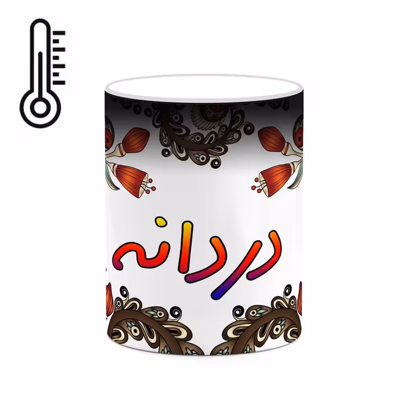 ماگ حرارتی   اسم دردانه  سنتی گل و بته کد mgh44965