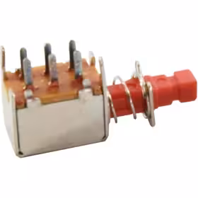 کلید فشاری 6 پین مودمی قرمز