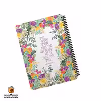 دفتر خط دار 100 برگ طرح Flowers پیل (PILL)