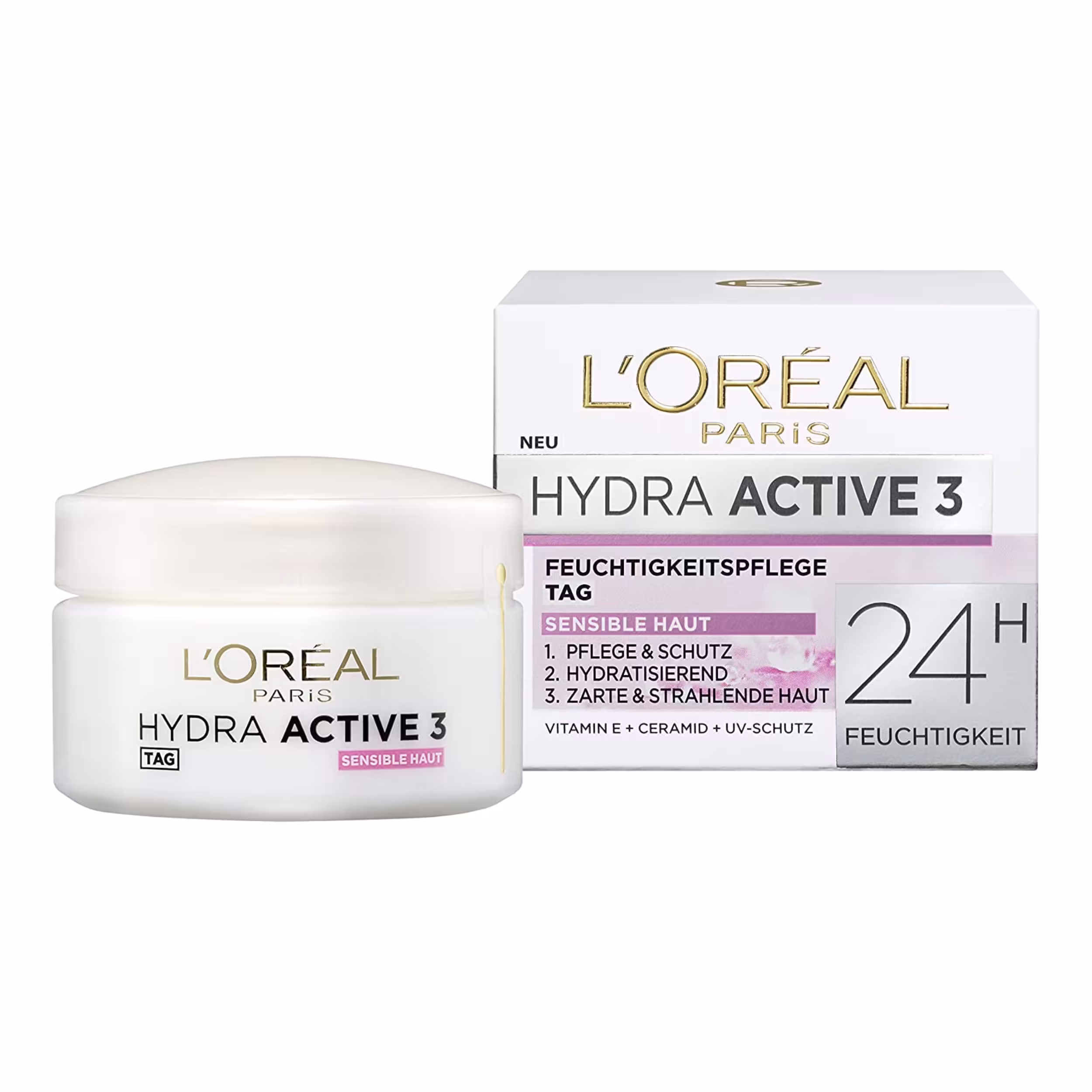 کرم هیدرا اکتیو روز ضدچروک و سوپرآبرسان اورآلHYDRA ACTIVE LOREAL